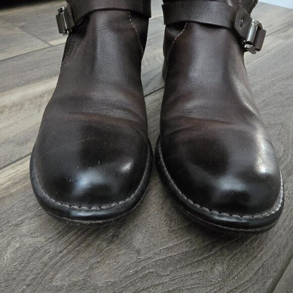 Alberto Fermani Boots Size 37 Dark Brown - Picture 2 of 4